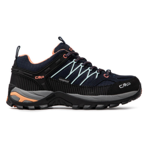 CMP Trekingová obuv Rigel Low Wmn Trekking Shoes Wp 3Q54456 Tmavomodrá