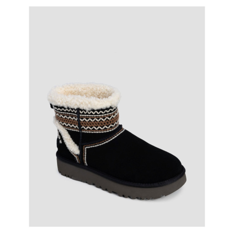 Dámske Topánky Ugg Classic Mini Atherson čierne