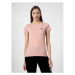 4F TSHIRT W Dámske tričko, ružová, veľkosť
