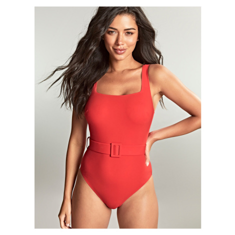 Swimwear Rossa Serena Square Neck Swimsuit rossa red SW1750