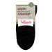 Dámské ponožky z bio bavlny s lemem GREEN COMFORT SOCKS - BELLINDA - růžová 39 - 42 model 154375