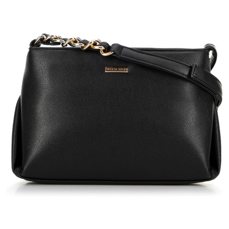 Dámska crossbody kabelka z ekologickej kože s retiazkou čierna 99-4Y-633-1 Wittchen