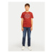 Jack&Jones Junior Tričko Logo 12258877 Červená Regular Fit