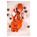 Dojčenská bavlnená čiapočka Nicol Fox Club oranžová, veľ:80/86, 20C44958
