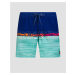 Pánske Modré Boardshortky Quiksilver Everyday Wordblock Volley 17