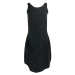 ALPINE PRO RESSA Dámske šaty, čierna, veľkosť