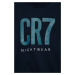 Detské bavlnené pyžamo CR7 Cristiano Ronaldo tmavomodrá farba, s potlačou