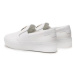 Calvin Klein Sneakersy Flatform Cupsole Slip On W/Hw HW0HW01421 Biela