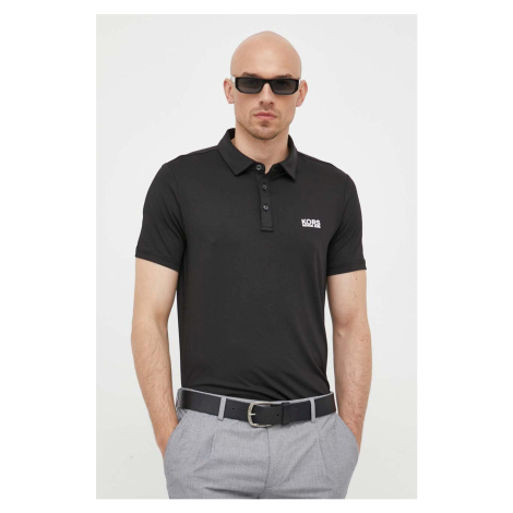 Polo tričko Michael Kors pánske, čierna farba, jednofarebné