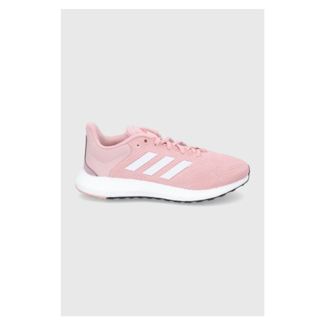 Topánky adidas Performance Pureboost GZ3960 ružová farba,