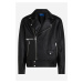 Bunda Karl Lagerfeld Jeans Klj Regular Faux Leather Jkt Black