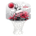 Spalding SKETCH MICRO MINI BACKBOARD SET Basketbalový mini kôš, červená, veľkosť