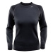 Devold EXPEDITION WOMAN SHIRT Dámske vlnené tričko, čierna, veľkosť
