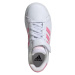 Dievčenská rekreačná obuv ADIDAS Grand Court 2.0 K cloud white bliss pink clear pink