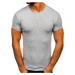 Men's T-shirt without print 0001 - grey