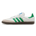 adidas  Samba OG White Green  Módne tenisky Zelená