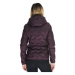 Dámska bunda FUNDANGO ALSEA Hooded Down Jacket-398 - aubergine