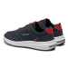 Tommy Hilfiger Sneakersy Faston Mix Ess FM0FM05141 Tmavomodrá