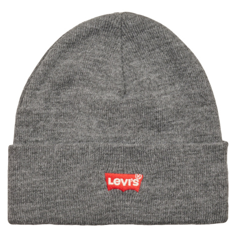 Levis  RED BATWING EMBROIDERED SLOUCHY BEANIE  Čiapky Šedá Levi´s