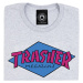 Thrasher S/S Tee Ash Grey - Pánske - Tričko Thrasher - Sivé - 145157