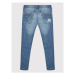 Pepe Jeans Džínsy Teo PB201842 Modrá Super Skinny Fit