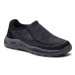 Skechers Poltopánky Vaseo 204495/BLK Čierna