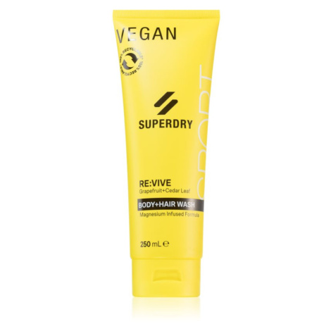 Superdry RE:vive sprchový gél na telo a vlasy pre mužov