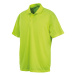 Spiro Unisex funkčné polo tričko RT288 Fluorescent Yellow