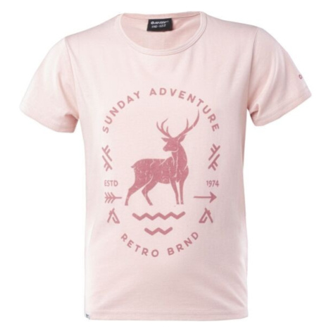 Hi-Tec NINA JRG Dievčenské tričko, ružová, veľkosť
