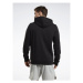 Reebok Mikina Reebok Identity Fleece Over-the-Head Hoodie IB2993 Čierna