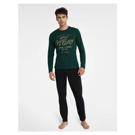 Imress pyjamas 40952-79X dark green-black dark green-black Henderson