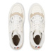 Tommy Hilfiger Sneakersy Th Basket Better Midcut Lth Mix FM0FM04793 Écru