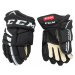 CCM Hokejové rukavice JetSpeed FT485 JR Black/White