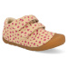 Barefoot detské topánky Bundgaard - Petit Strap Canvas Beige Hearts