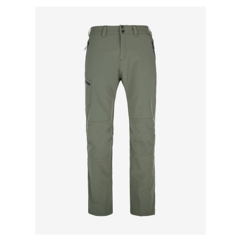 Zelené pánske outdoorové nohavice Kilpi TIDE