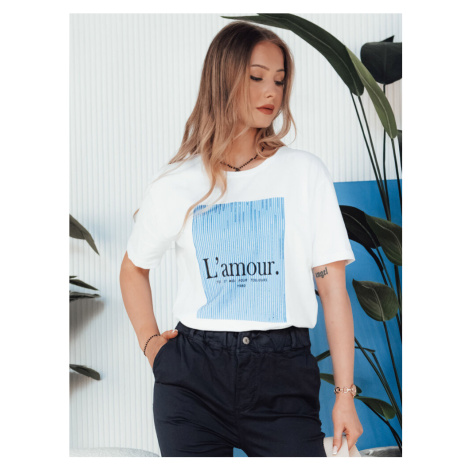 Dámske tričko LAMOUR biele DStreet