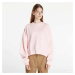 Nike Sportswear Collection Essentials Women's Oversized Fleece Crew Sweatshirt Pink