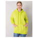 Lime kangaroo sweatshirt plus size