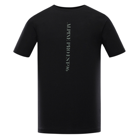 Men's cotton T-shirt ALPINE PRO ZIMIW black variant pc