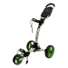 Axglo TriLite White/Green Manuálny golfový vozík