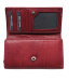SEGALI Dámska kožená peňaženka SG-21770 vínová