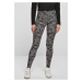 Women's soft leggings AOP blacknewpaisley