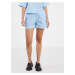 Light blue women shorts Noisy May Frig - Women