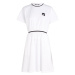 Šaty Karl Lagerfeld Ikonik 2.0 T-Shirt Dress Biela