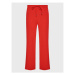 DKNY Bavlnené nohavice P2EKFN57 Červená Regular Fit