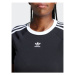 Adidas Tričko 3-Stripes Baby IU2532 Čierna Slim Fit