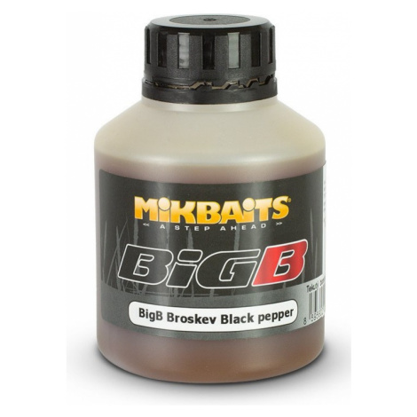 Mikbaits booster bigb broskyňa black pepper 250 ml