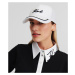 Šiltovka Karl Lagerfeld K/Signature Piping Cap White/Black