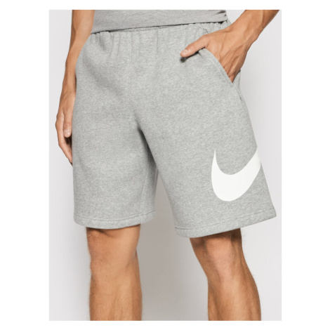 Nike Športové kraťasy Club Short Bb BV2721 Sivá Standard Fit