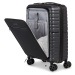 WORLDPACK kabínový kufor s predným vreckom na notebook - čierny - 41L